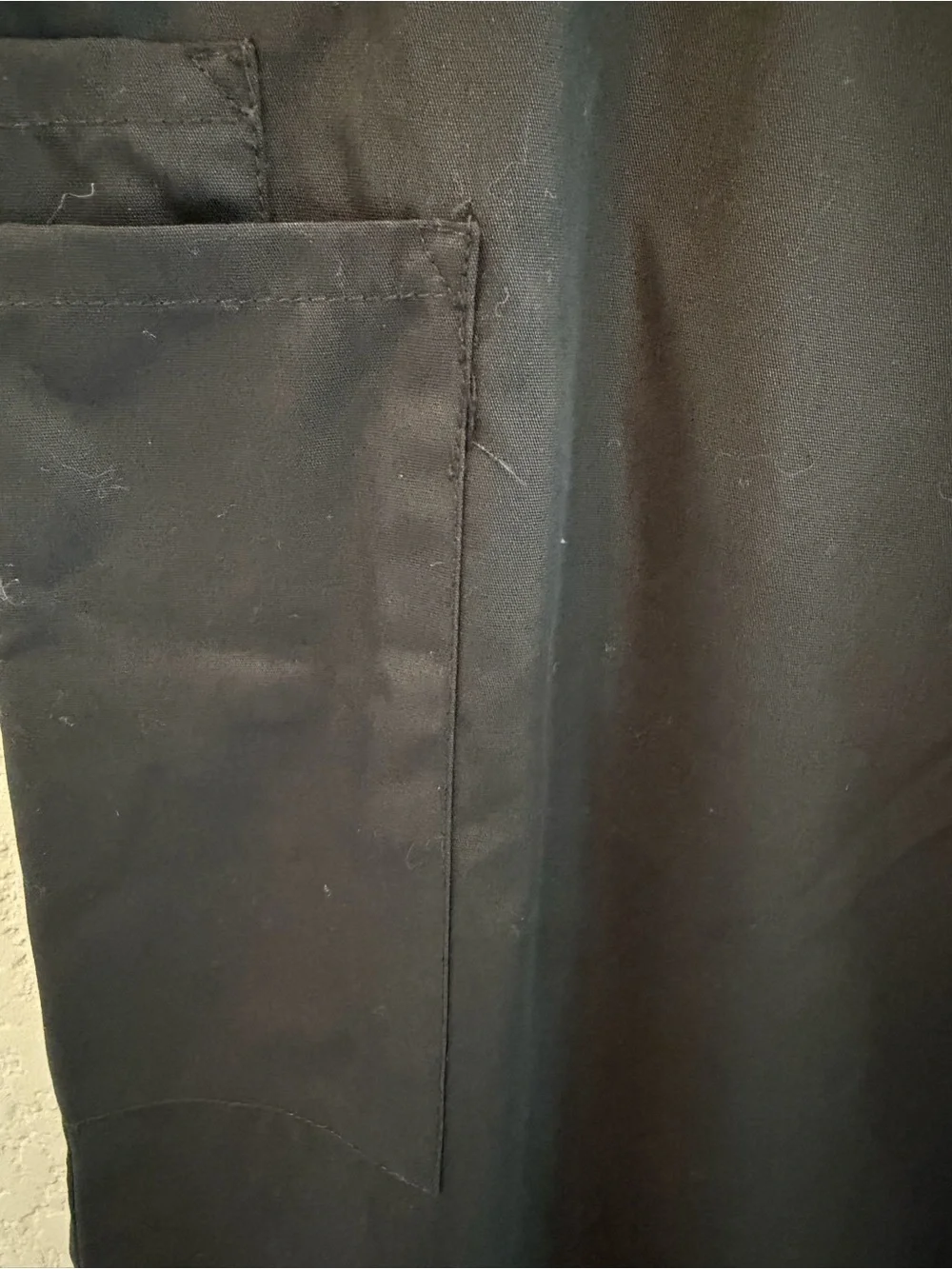 Cherokee Black Drawstring Cargo Pocket Pants Healthcare Uniform